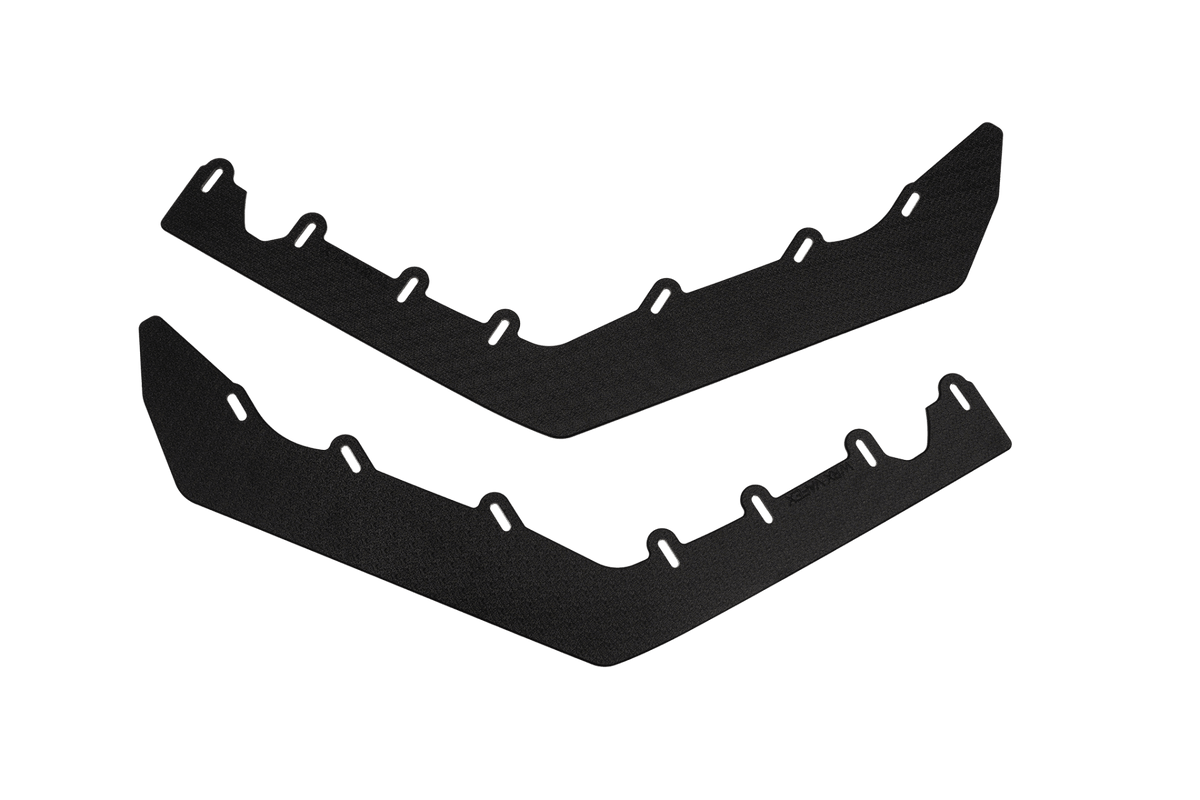 Flow Designs VA WRX & STI Front Lip Splitter Extensions (Pair)