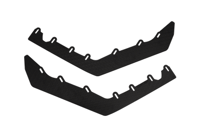 Flow Designs VA WRX & STI Front Lip Splitter Extensions (Pair)