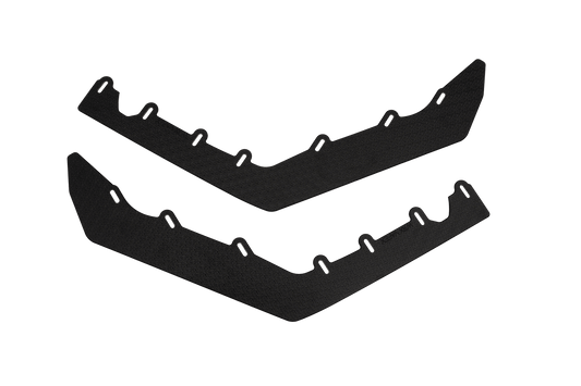 Flow Designs VA WRX & STI Front Lip Splitter Extensions (Pair)