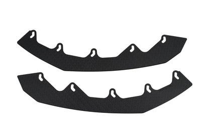 Flow Designs S3 8V Sedan Pre-Facelift Front Lip Splitter Extensions (Pair)