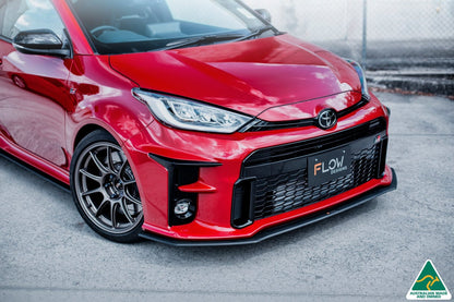 Flow Designs Yaris GR Gen1 Front Lip Splitter & Bumper Reinforcement Plate