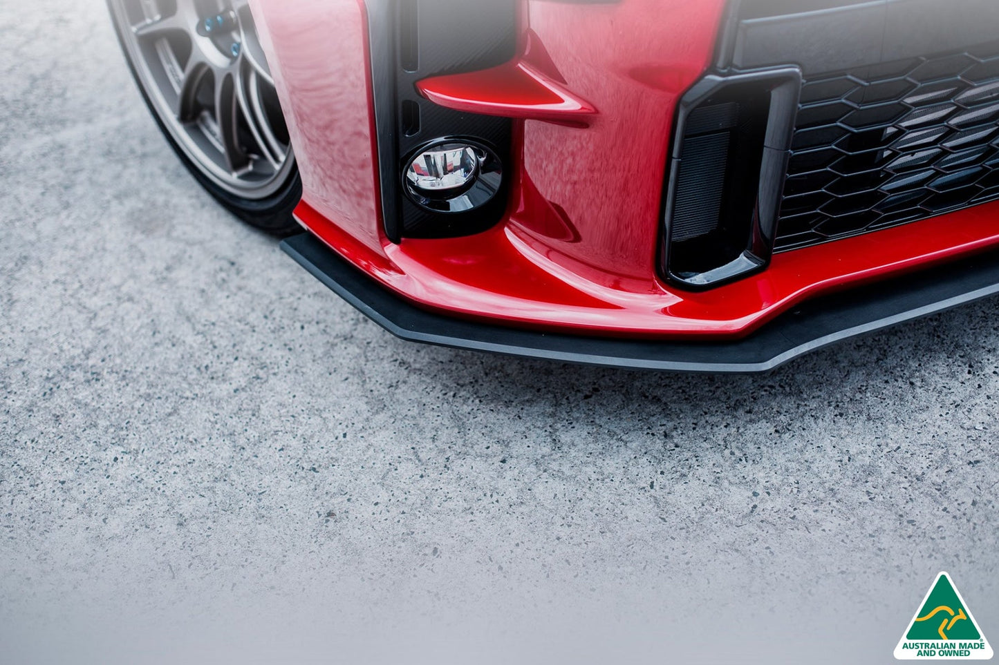 Flow Designs Yaris GR Gen1 Front Lip Splitter & Bumper Reinforcement Plate