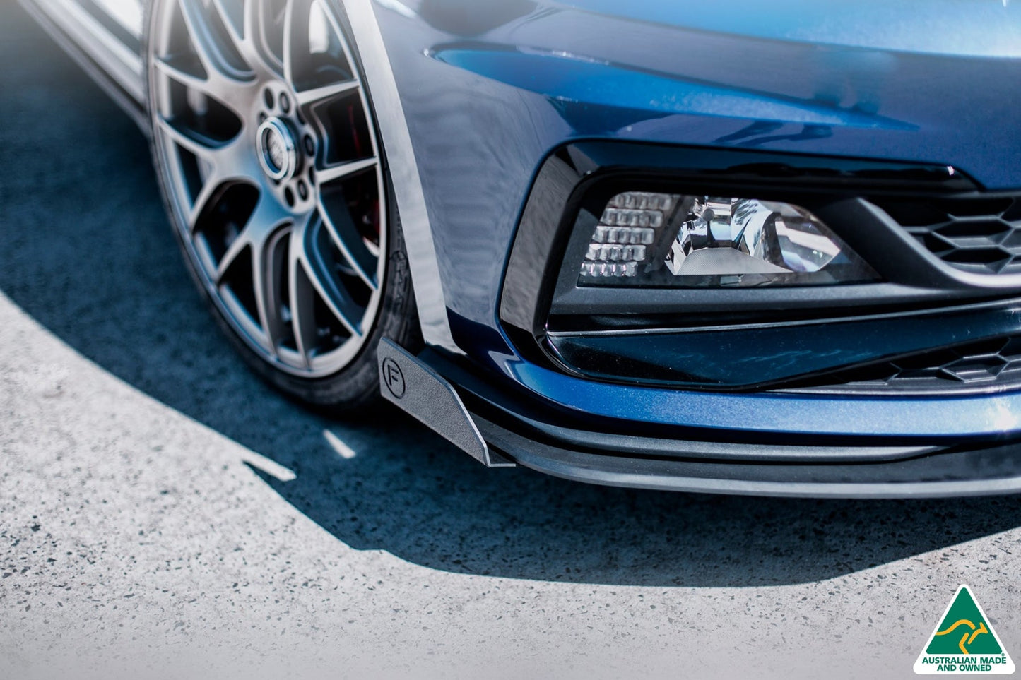 Flow Designs AW Polo GTI Front Lip Splitter Winglets (Pair)
