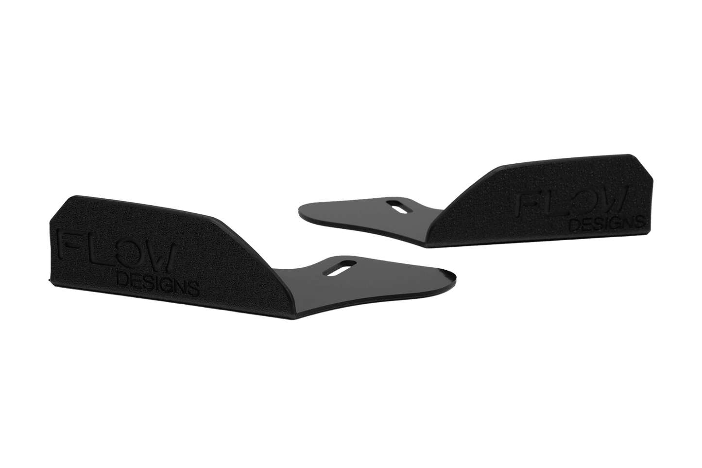 Flow Designs MK7 Golf R Front Lip Splitter Winglets (Pair)