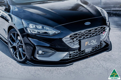 Flow Designs MK4 & MK4.5 Focus ST Front Lip Splitter Extensions (Pair)