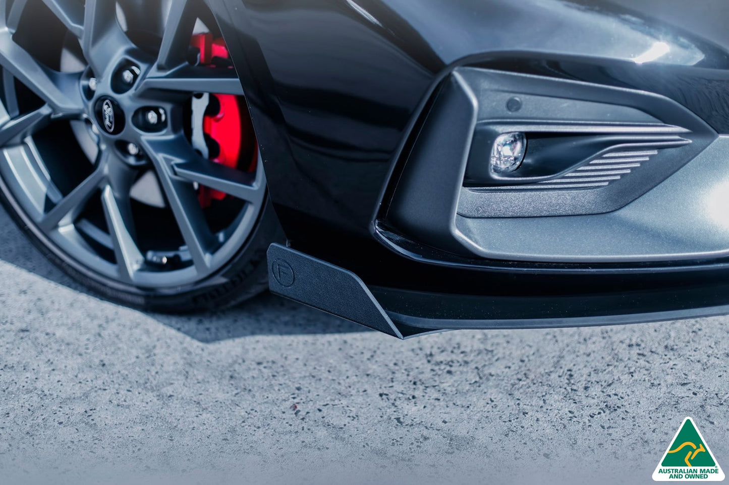Flow Designs MK4 & MK4.5 Focus ST Front Lip Splitter