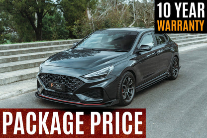 Flow Designs i30N Fastback PD FL 2022+ Full Lip Splitter Set
