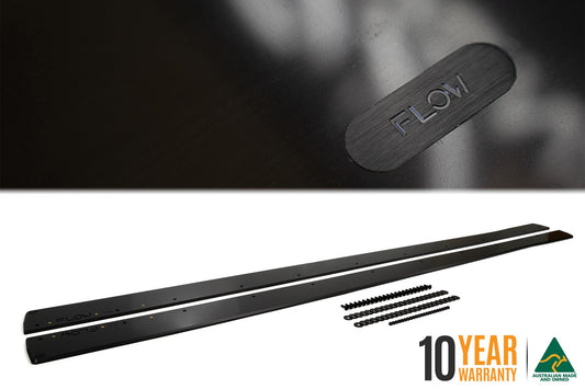 Flow Designs Falcon FGX Side Skirt Splitters (GLOSS: Pair)