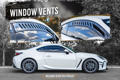 Flow Designs ZD8 BRZ Full Lip Splitter Set (GLOSS BLACK)