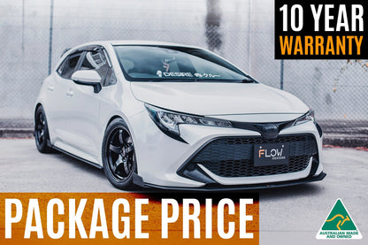 Flow Designs Corolla MZEA12R/ZWE211R 2018-2022 Full Lip Splitter Set
