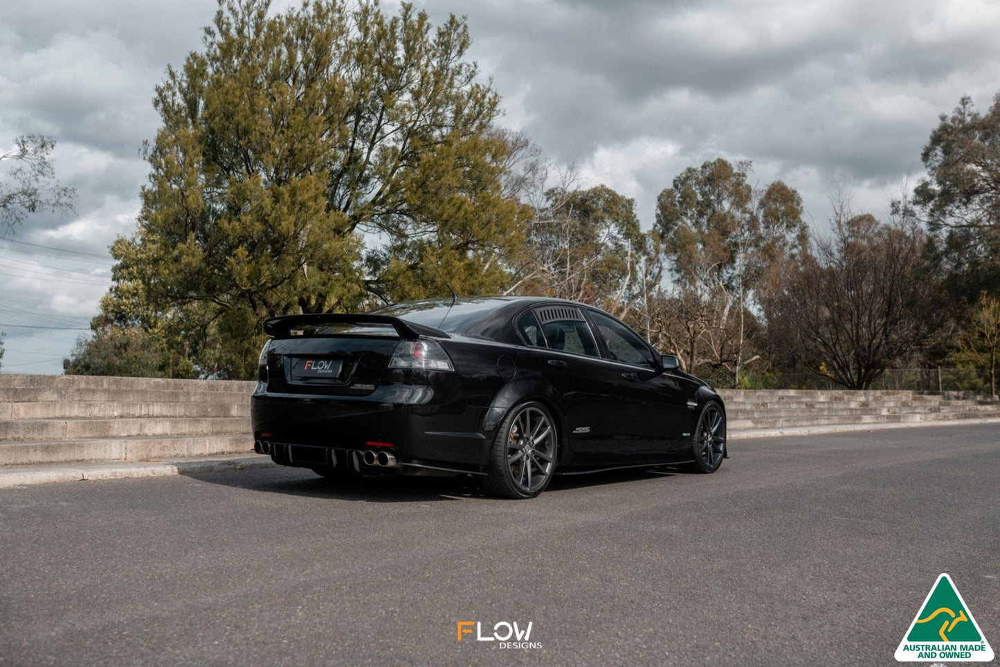 Flow Designs VE Commodore S1 Sedan Flow-Lock Rear Diffuser