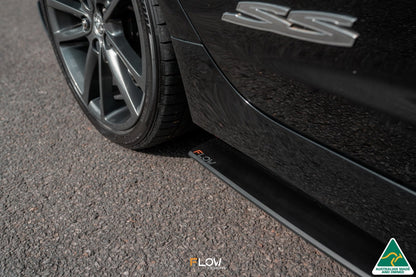 Flow Designs VE Commodore S1 Sedan Side Skirt Splitters (Pair)