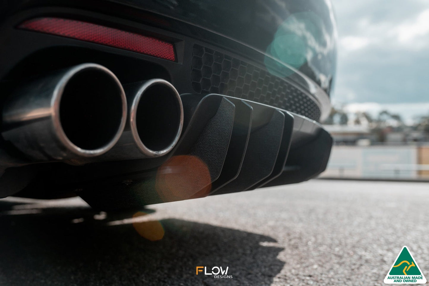 Flow Designs VE Commodore S1 Sedan Flow-Lock Rear Diffuser