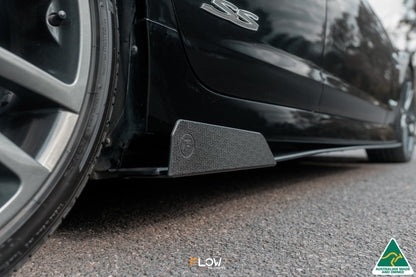 Flow Designs VE Commodore S1 Sedan Side Skirt Splitter Winglets (Pair)