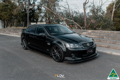 Flow Designs VE Commodore S1 Sedan Front Lip Splitter Extensions (Pair)