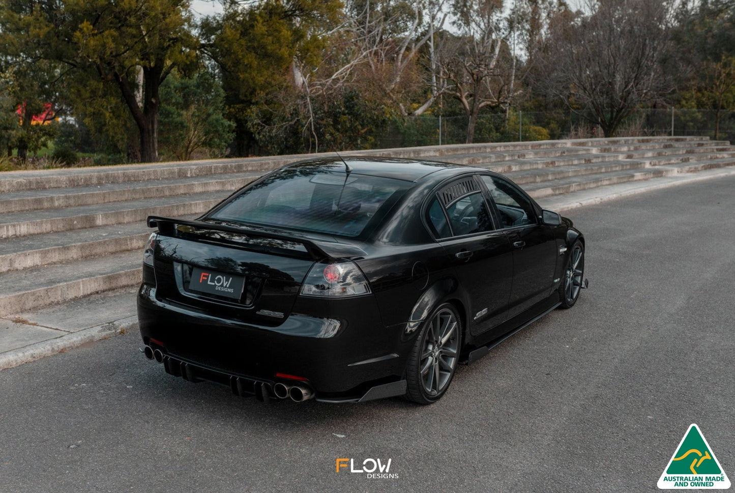 Flow Designs VE Commodore S1 Sedan Flow-Lock Rear Diffuser