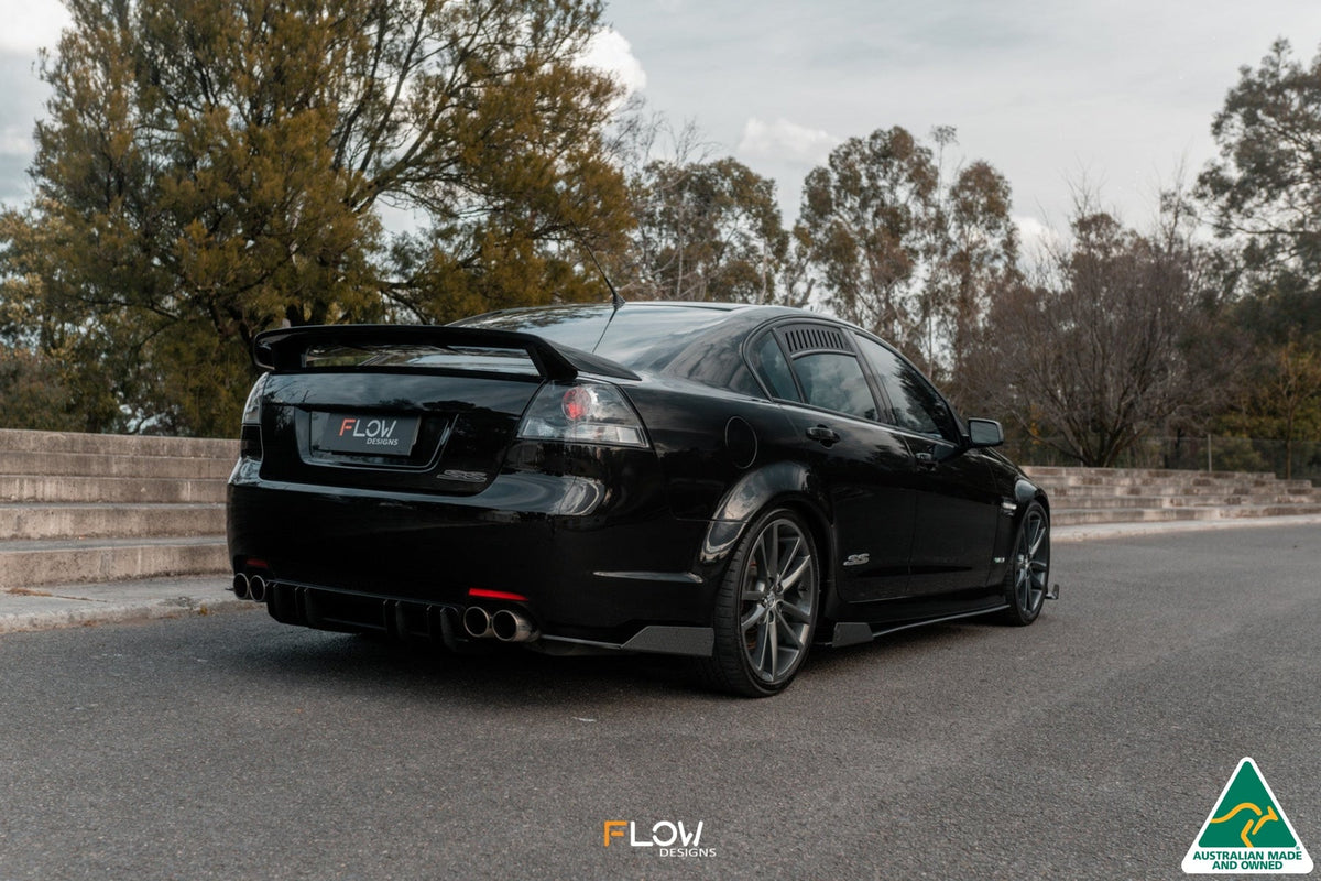 Flow Designs VE Commodore S1 Sedan Rear Spat Winglets (Pair)