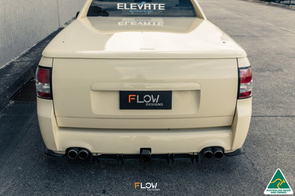 Flow Designs VE Commodore Ute Flow-Lock Rear Diffuser