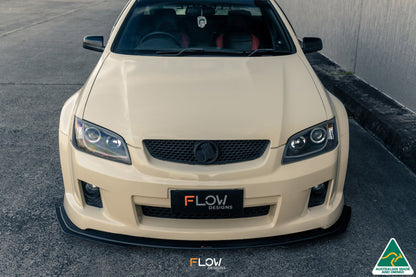 Flow Designs VE Commodore Ute Front Lip Splitter Extensions (Pair)