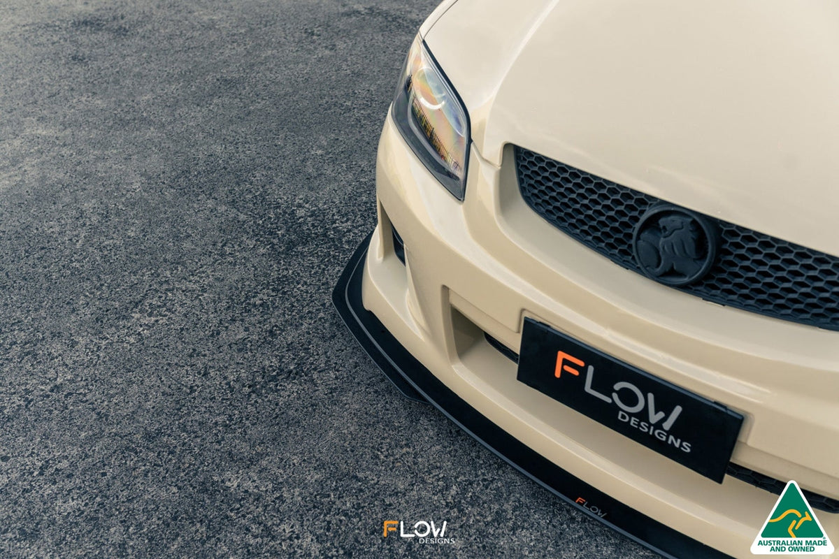 Flow Designs VE Commodore Ute Front Lip Splitter Extensions (Pair)