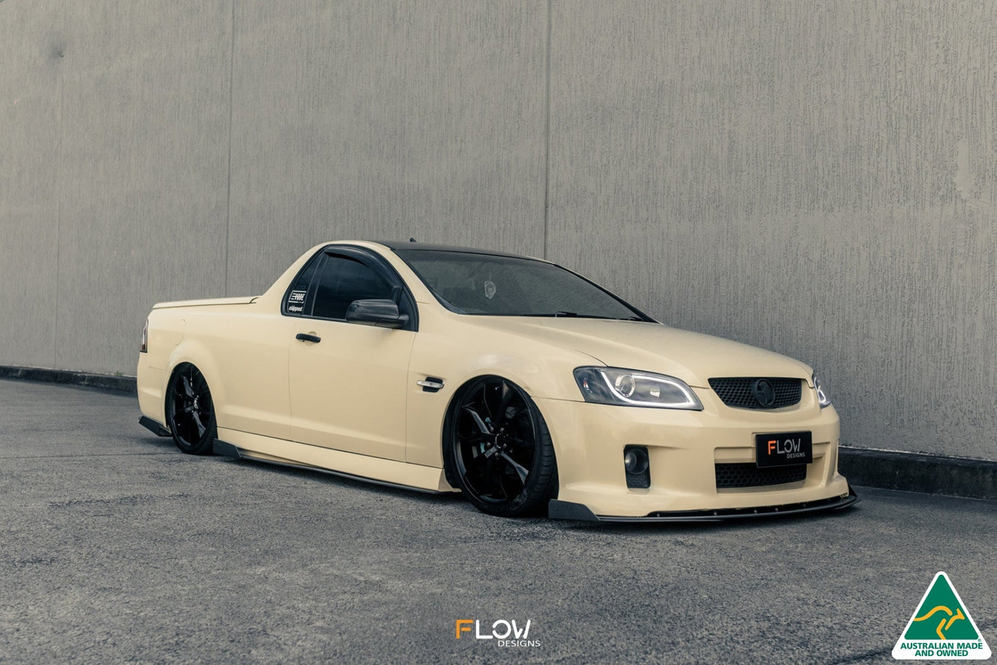 Flow Designs VE Commodore Ute Side Skirt Splitters (Pair)