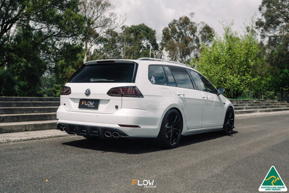 Flow Designs MK7.5 Golf R Wagon Flow-Lock Rear Diffuser