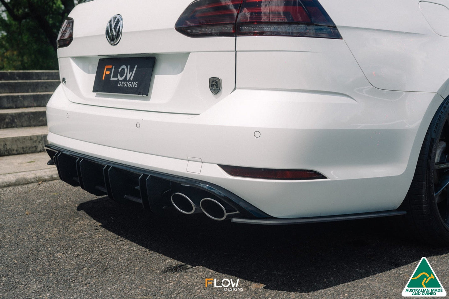 Flow Designs MK7.5 Golf R Wagon Rear Spats (Pair)