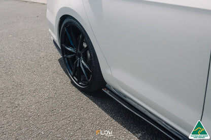 Flow Designs MK7.5 Golf R Wagon Side Skirt Splitters (Pair)