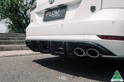 Flow Designs MK7.5 Golf R Wagon Flow-Lock Rear Diffuser