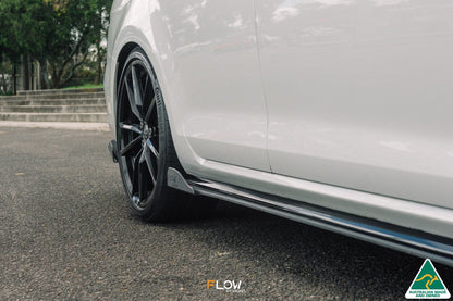 Flow Designs MK7.5 Golf R Wagon Side Skirt Splitter Winglets (Pair)