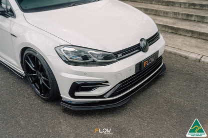 Flow Designs MK7.5 Golf R Wagon Front Lip Splitter