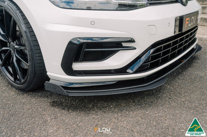 Flow Designs MK7.5 Golf R Wagon Front Lip Splitter