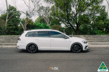 Flow Designs MK7.5 Golf R Wagon Side Skirt Splitter Winglets (Pair)
