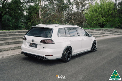 Flow Designs MK7.5 Golf R Wagon Side Skirt Splitter Winglets (Pair)