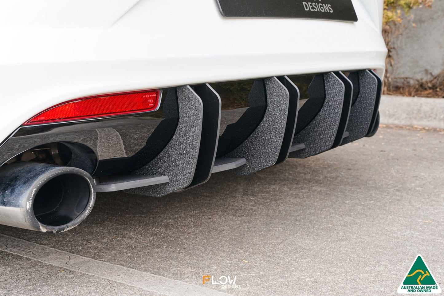 Flow Designs Scirocco R FL V3 Flow-Lock Rear Diffuser