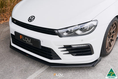 Flow Designs Scirocco R FL V3 Front Lip Splitter Winglets (Pair)
