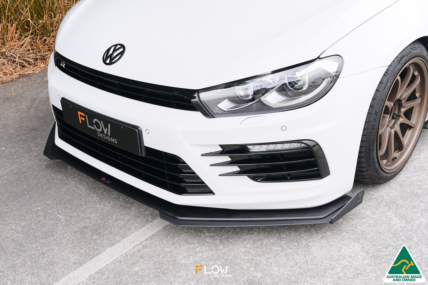 Flow Designs Scirocco R FL V3 Front Lip Splitter