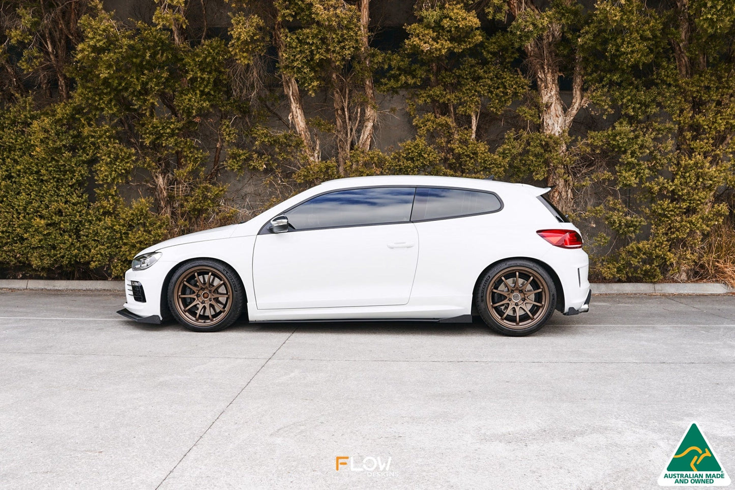 Flow Designs Scirocco R FL V3 Side Skirt Splitter Winglets (Pair)