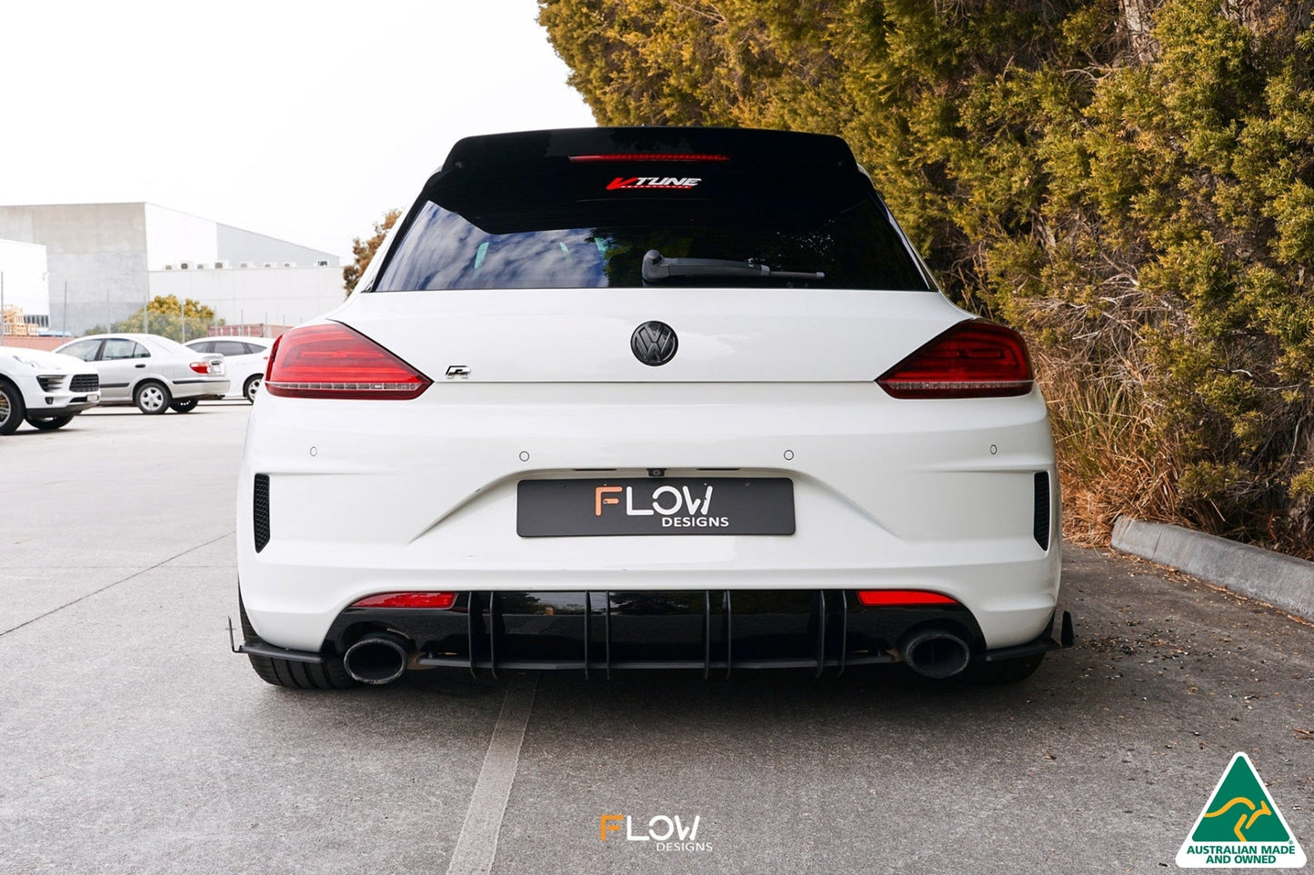 Flow Designs Scirocco R FL V3 Flow-Lock Rear Diffuser