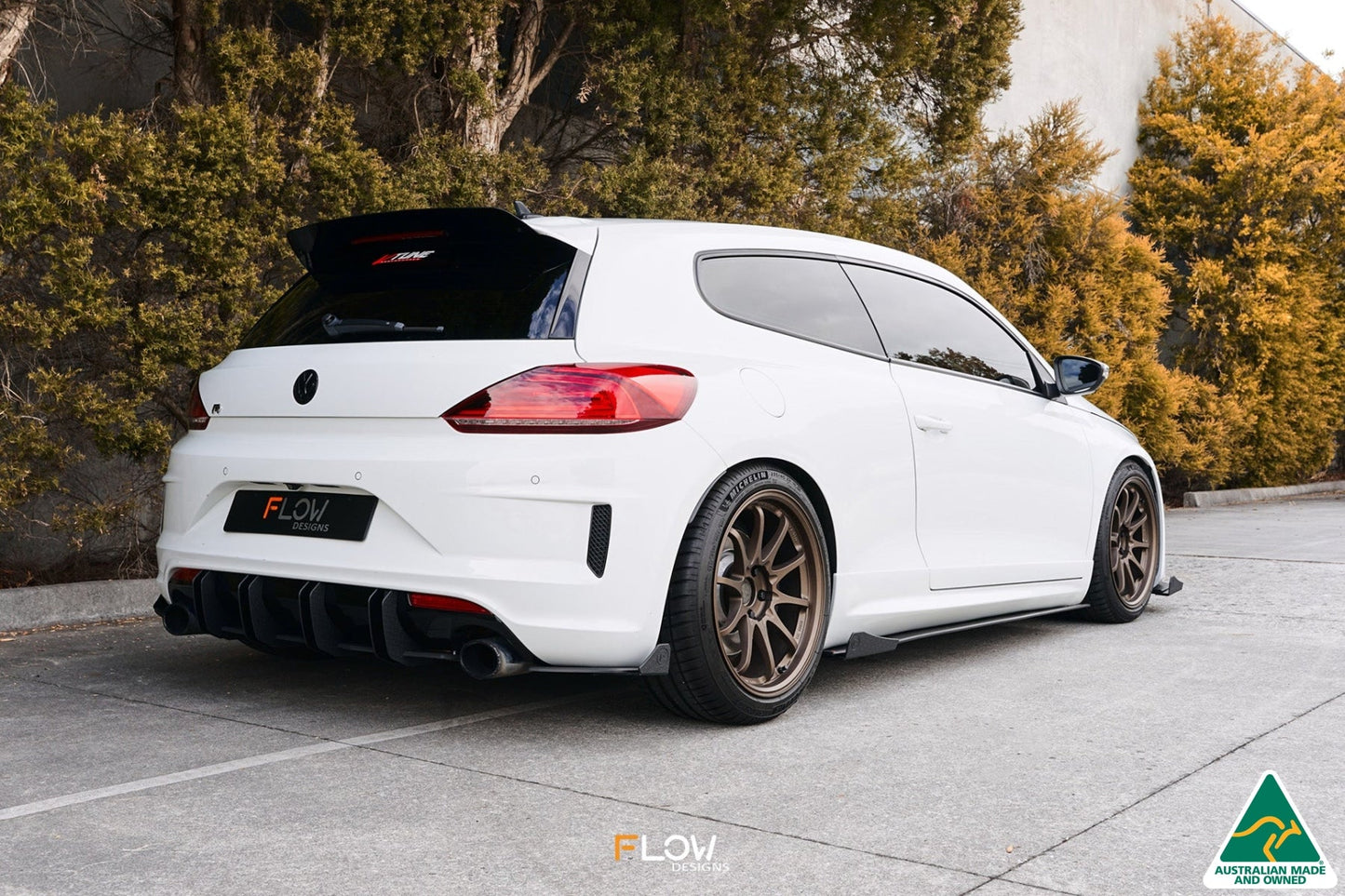 Flow Designs Scirocco R FL V3 Flow-Lock Rear Diffuser