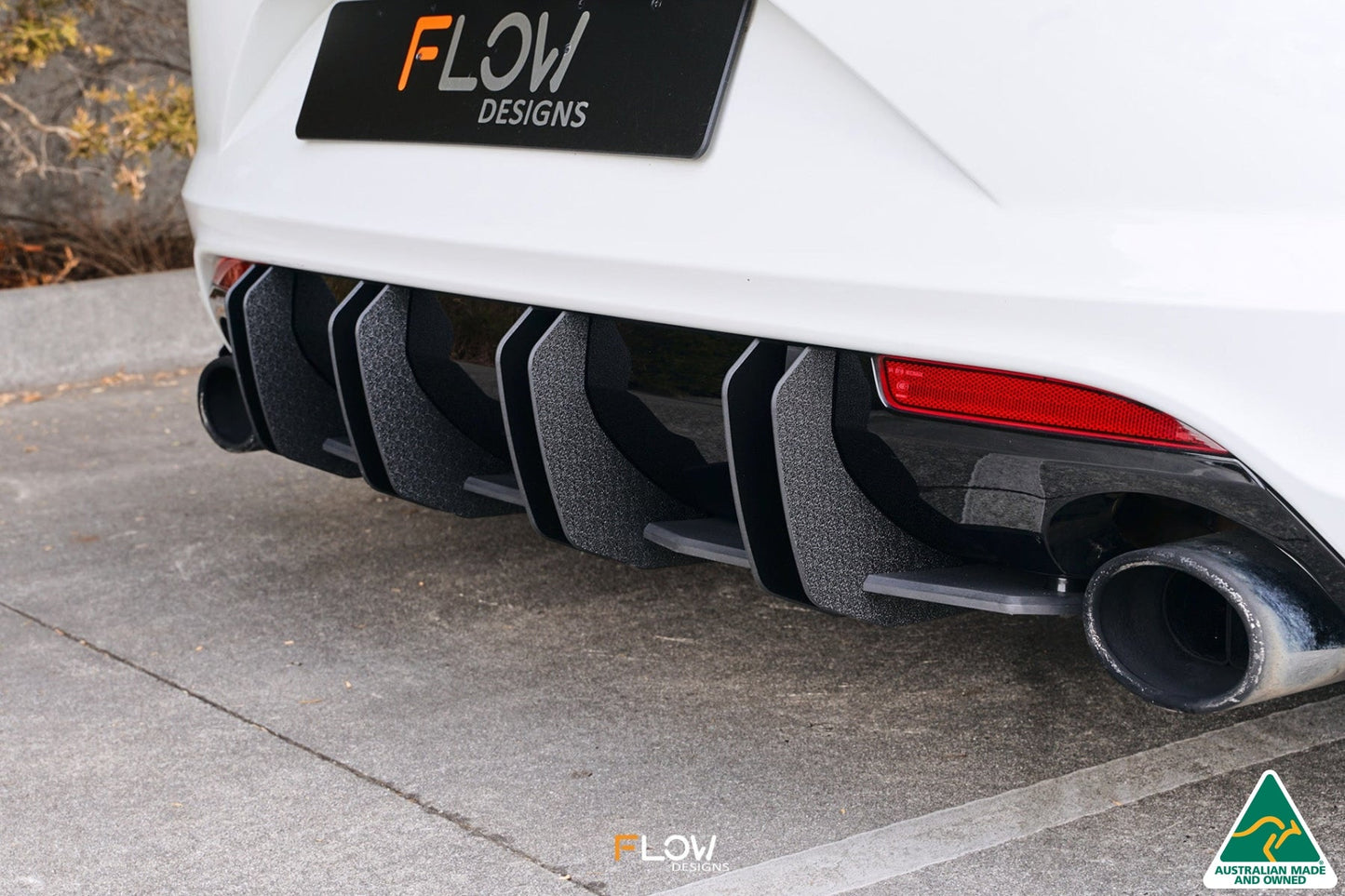 Flow Designs Scirocco R FL V3 Flow-Lock Rear Diffuser