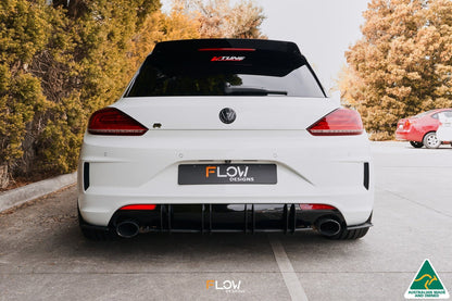 Flow Designs Scirocco R FL V3 Rear Spoiler Extension