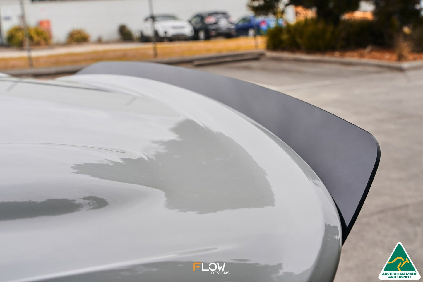 Flow Designs Scirocco R FL V3 Rear Spoiler Extension