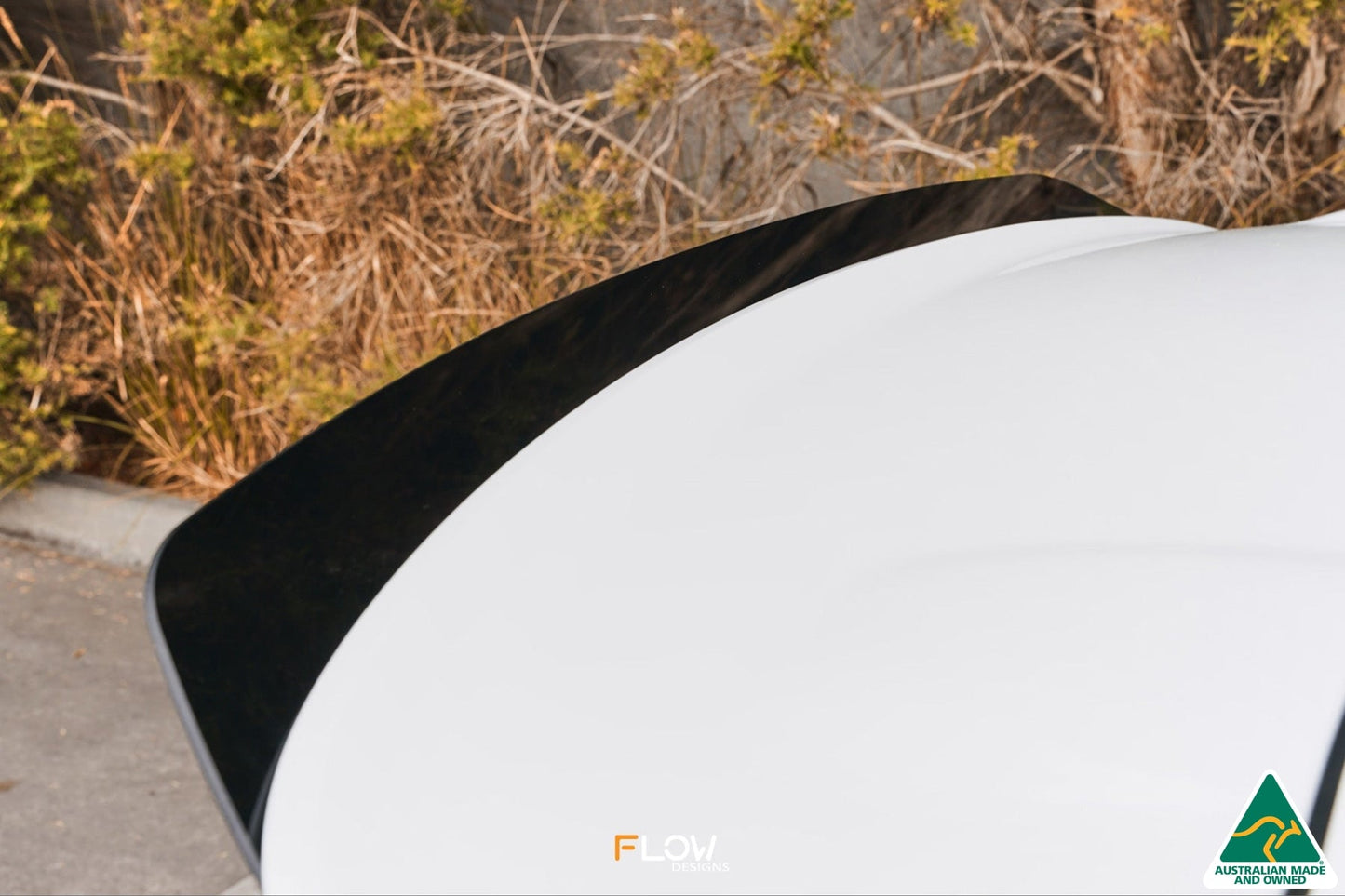 Flow Designs Scirocco R FL V3 Rear Spoiler Extension