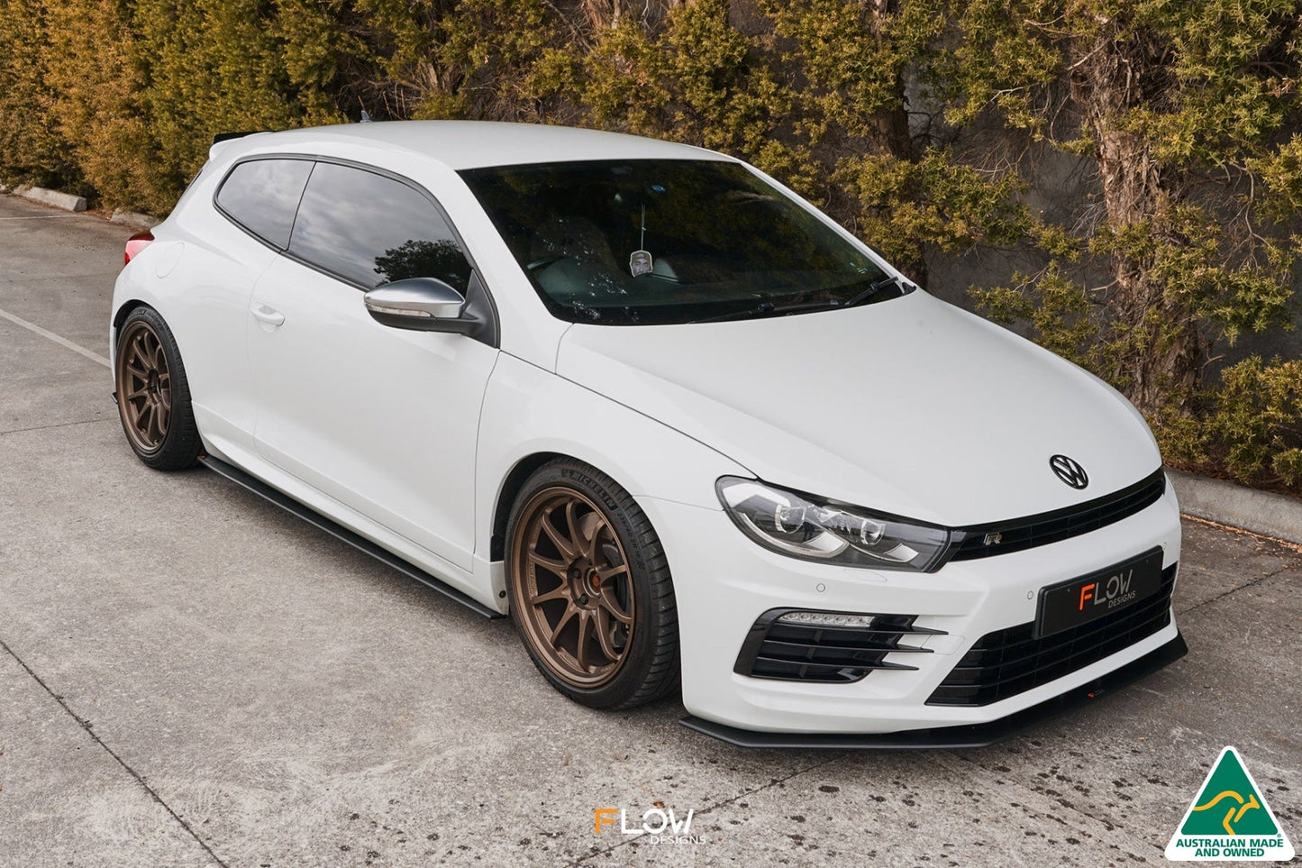 Flow Designs Scirocco R FL V3 Front Lip Splitter