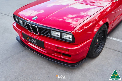 Flow Designs E30 M-Tech 2 Front Lip Splitter Extensions (Pair)
