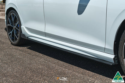Flow Designs MK8 Golf R Side Skirt Splitter Winglets (Pair)