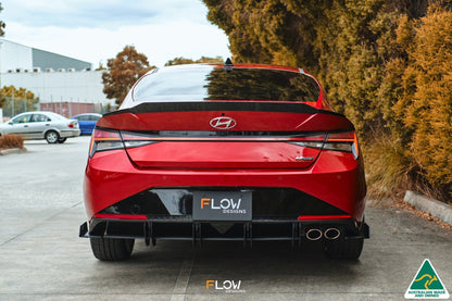 Flow Designs CN7 i30 N Line Sedan 2020 - 2022 Flow-Lock Rear Diffuser