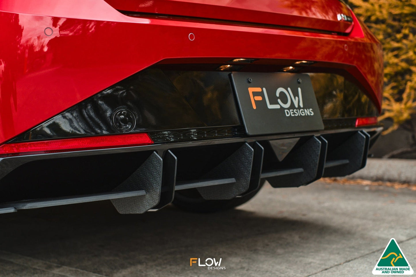 Flow Designs CN7 i30 N Line Sedan 2020 - 2022 Flow-Lock Rear Diffuser