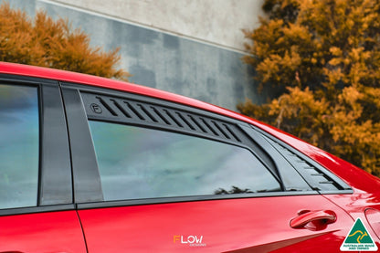 Flow Designs CN7 Elantra N Line Sedan 2020 Rear Window Vents (Pair)